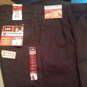 Black Lee Pants Size 40 x 52